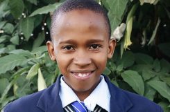 Celebrating A New Step for Samuel